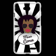 Coque LG L70 Miss Corse Black