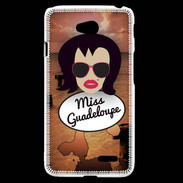 Coque LG L70 Miss Guadeloupe Brune