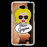 Coque LG L70 Miss Guyane Blonde