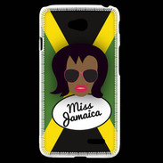 Coque LG L70 Miss Jamaica Black