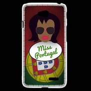 Coque LG L70 Miss Portugal Black