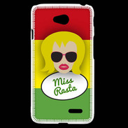 Coque LG L70 Miss Rasta Blonde