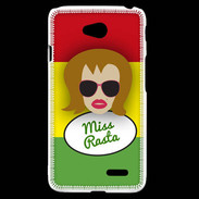 Coque LG L70 Miss Rasta Rousse