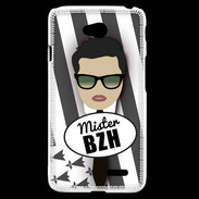 Coque LG L70 Mister Bretagne Brun