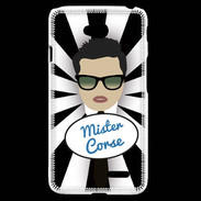 Coque LG L70 Mister Corse Brun