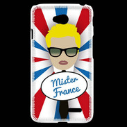 Coque LG L70 Mister France Blond