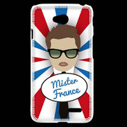 Coque LG L70 Mister France Chatain