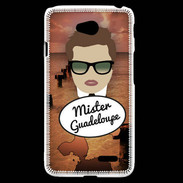Coque LG L70 Mister Guadeloupe Chatain