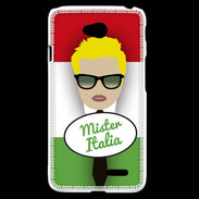 Coque LG L70 Mister Italie Blond
