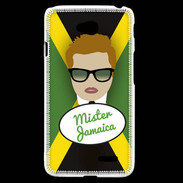 Coque LG L70 Mister Jamaica Roux