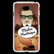 Coque LG L70 Mister Martinique Chatain