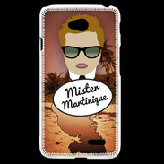 Coque LG L70 Mister Martinique Roux