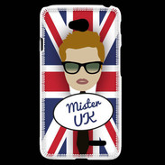 Coque LG L70 Mister UK Roux