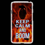Coque LG L70 Keep Calm and Grenade