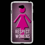 Coque LG L70 Respect Women ZG