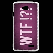 Coque LG L70 WTF Rose ZG
