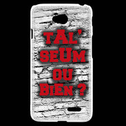 Coque LG L70 Ta l'seum ou bien Rouge