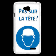 Coque LG L70 Pas sur la tête PR