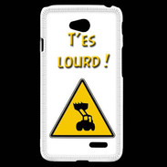 Coque LG L70 T'es lourd PR