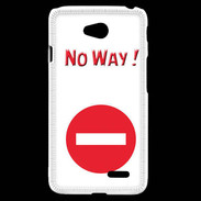 Coque LG L70 No Way PR