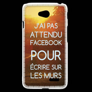 Coque LG L70 J'ai pas attendu FB ZG