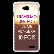Coque LG L70 Trahis moi 2 ZG