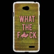 Coque LG L70 What the fuck ZG