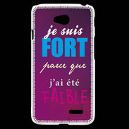 Coque LG L70 Fort et faible ZG