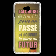 Coque LG L70 Passé et futur ZG
