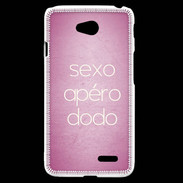 Coque LG L70 Sexo Apéro Dodo rose ZG