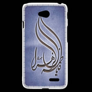 Coque LG L70 Islam K Bleu