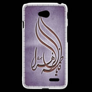 Coque LG L70 Islam K Violet
