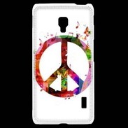 Coque LG F6 Symbole de la paix 5