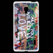 Coque LG F6 All you need is love 5