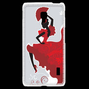 Coque LG F6 Vintage Flamenco 5