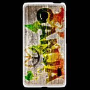 Coque LG F6 Rasta Ganja