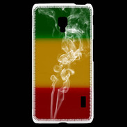 Coque LG F6 Fumée de cannabis 10