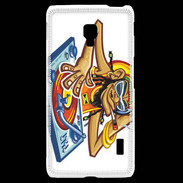 Coque LG F6 Rasta DJ Jamaïca