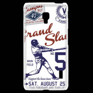 Coque LG F6 Baseball vintage 25