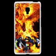 Coque LG F6 Pompier soldat du feu