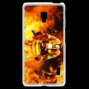 Coque LG F6 Pompiers Soldat du feu 2