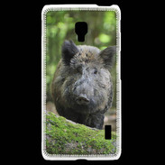 Coque LG F6 Sanglier dans les bois