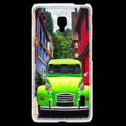 Coque LG F6 2cv verte de collection