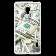 Coque LG F6 Fond dollars 10