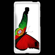 Coque LG F6 Papillon Portugal