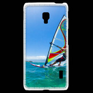 Coque LG F6 Planche à voile au soleil