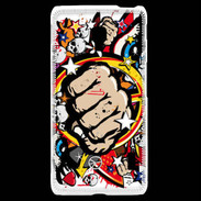 Coque LG F6 Graffiti free fight