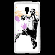 Coque LG F6 Joueur de handball