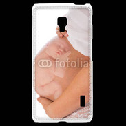 Coque LG F6 Femme enceinte avec bébé dans le ventre