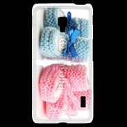 Coque LG F6 Chaussures bébé 3